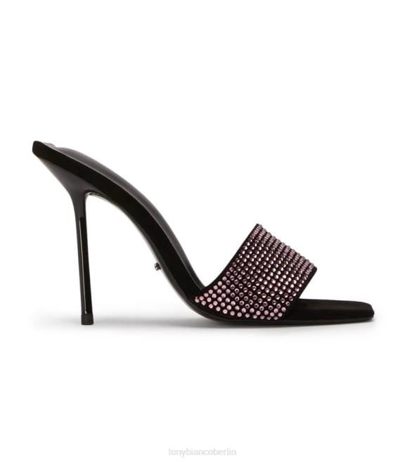 Stöckelschuhe| de Tony Bianco Frauen Naomi Heels Kristallrosa/schwarzes Wildleder 4624143